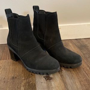 Ugg Suede Heeled Booties